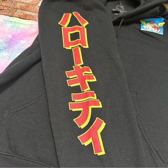 Hello Kitty By Sanrio Hoodie Adult Rocket cat superhero size S - Picture 7 of 10
